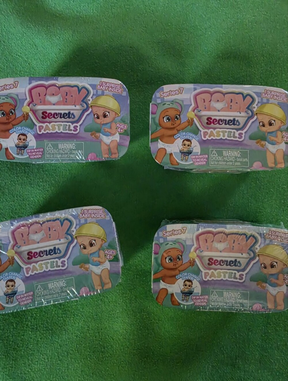 Pastels Surprise Collectible Toy - 4 Pack New Sealed